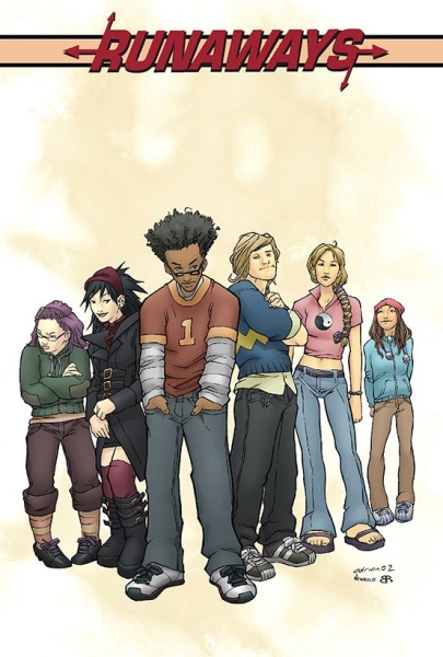   RUNAWAYS VAUGHAN ALPHONA MIYAZAWA
