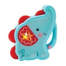NIEBIESKI TAMBURYN FISHER PRICE SŁONIK