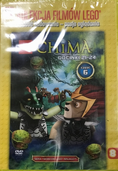  CHIMA CZĘŚĆ 6 ODC 21-24 DVD LEGO