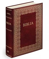 BIBLIA DOMOWA BORDOWA ZE ZŁOCENIAMI ROMANIUK