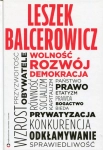 WOLNOŚĆ ROZWÓJ DEMOKRACJA LESZEK BALCEROWICZ
