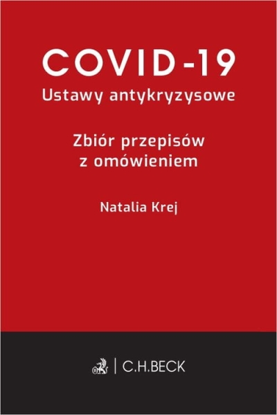 COVID19 USTAWY ANTYKRYZYSOWE ZBIÓR PRZEPISÓW KREJ