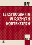 LEKSYKOGRAFIA W RÓŻNYCH KONTEKSTACH ZAGADNIENIA
