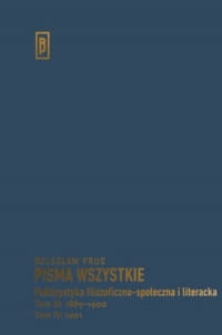 PISMA WSZYSTKIE BOLESŁAW PRUS 