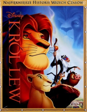 KRÓL LEW NAJPIĘKNIEJSZE HISTORIE WSZECH CZASÓW BLU-RAY