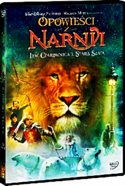 OPOWIEŚCI Z NARNII LEW CZAAROWNICA I STARA SZAFA DVD 