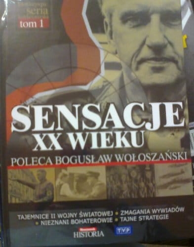 SENSACJE XX WIEKU 1.DVD.WOŁOSZAŃSKI.