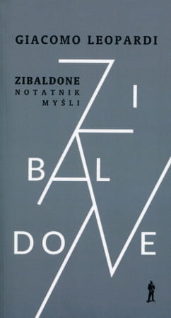 ZIBALDONE NOTATNIK MYŚLI GIACOMO LEOPARDI