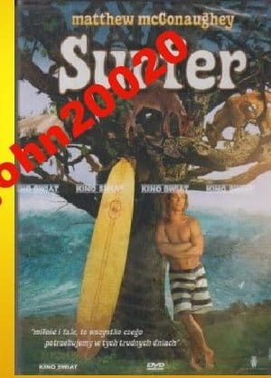 SURFER. DVD.FOLIA.MCCONAUGHEY