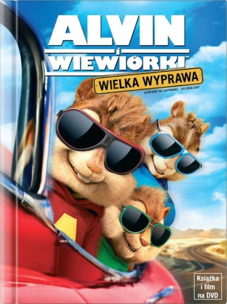 ALVIN I WIEWIÓRKI WIELKA WYPRAWA BOOKLET DVD