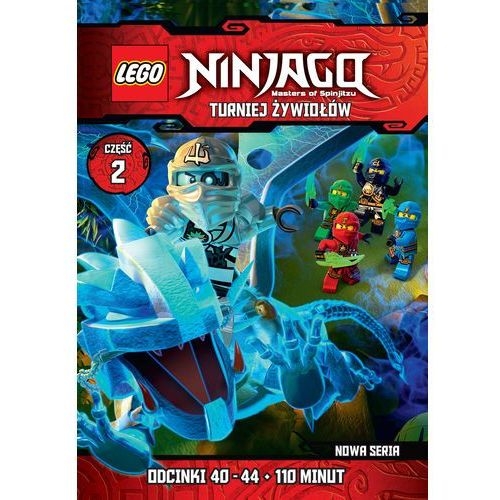 LEGO NINJAGO TURNIEJ ŻYWIOŁÓW CZ 2 ODC 40-44 DVD