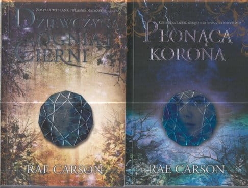 DZIEWCZYNA OGNIA I CIERNI /PŁONĄCA KORONA R CARSON