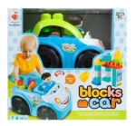 AUTO Z KLOCKAMI MEGA CREATIVE WESOLY SAMOCHOD 
