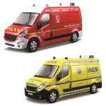 SAMOCHÓD RENAULT MASTER AMBULANS ZABAWKA