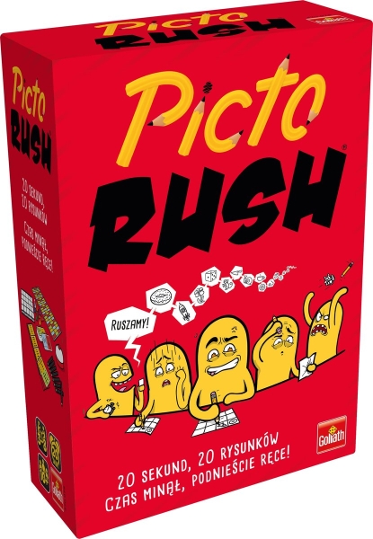 GRA PLANSZOWA PICTO RUSH RYSUNEK 20 SEKUND