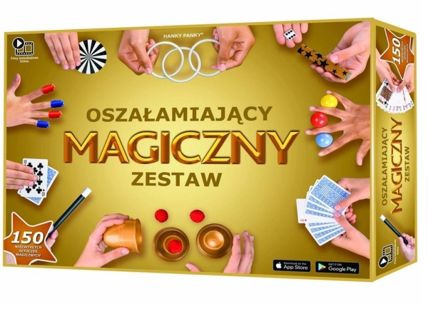 OSZALAMIAJACA MAGIA ZLOTA 150 SZTUCZEK CARTAMU
