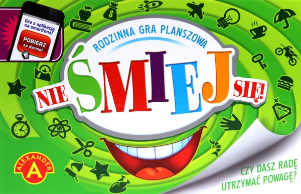NIE SMIEJ SIE WERSJA PODSTAWOWA TOWARZYSKA GRA