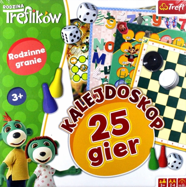 RODZINA TREFLIKOW KALEJDOSKOP 25 GIER FAMILIJNA