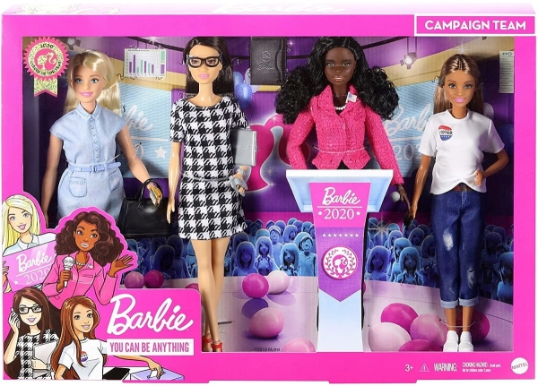 BARBIE KARIERA GMV994 ZESTAW 4 LALEK