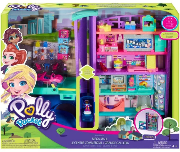 POLLY POCKET ZESTAW FIGUREK CENTRUM HANDLOWE