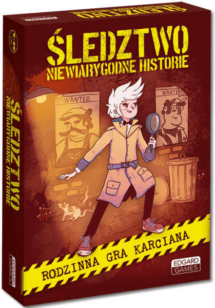 SLEDZTWO NIEWIARYGODNE HISTORIE RODZINNA GRA KARCIANA