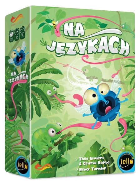 NA JEZYKACH TOWARZYSKA GRA IMPREZOWA KAMELEONY 