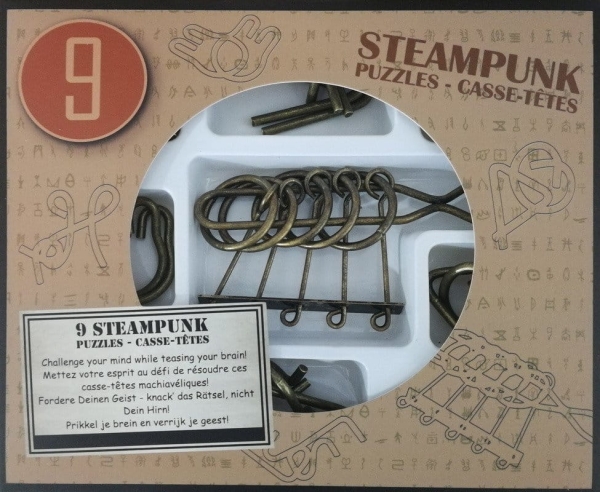 LAMIGLOWKI METALOWE STEAMPUNK ZESTAW BRAZOWY