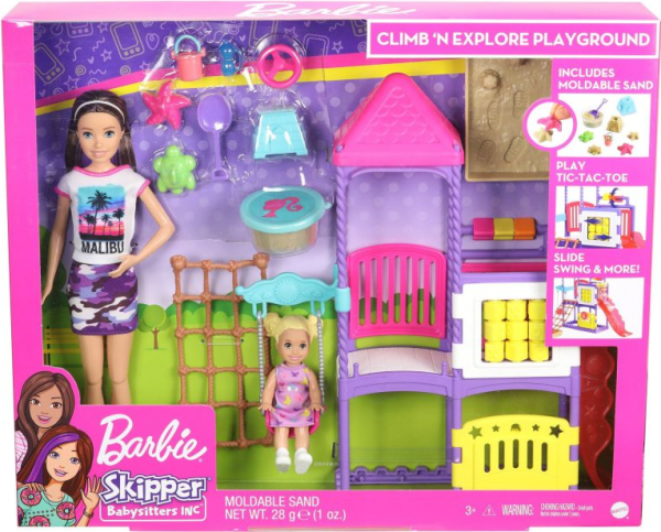 BARBIE SKIPPER GHV89 KLUB OPIEKUNEK PLAC ZABAW