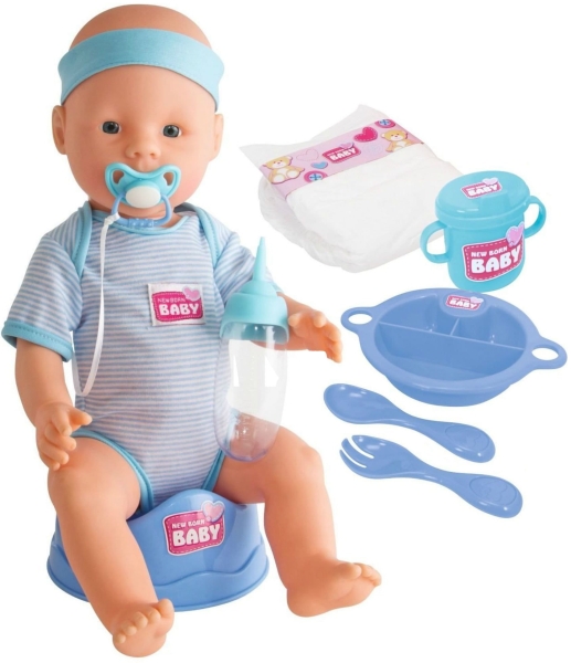 NEW BORN BABY CHŁOPIEC W NIEBIESKIM UBRANKU