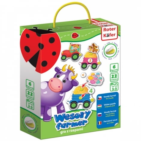 GRA EDUKACYJNA WESOŁY FARMER GRA Z RZEPAMI