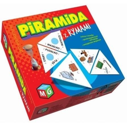 GRA EDUKACYJNA PIRAMIDA Z RYMAMI MULTIGRA