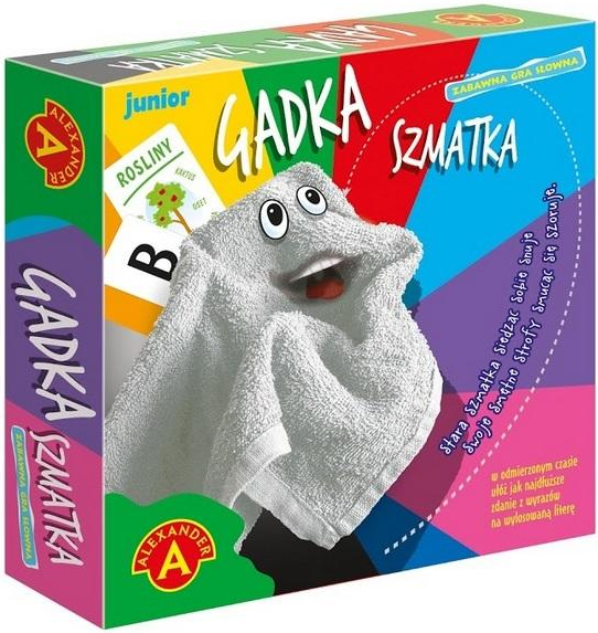 GRA EDUKACYJNA GADKA SZMATKA JUNIOR DZIECKO