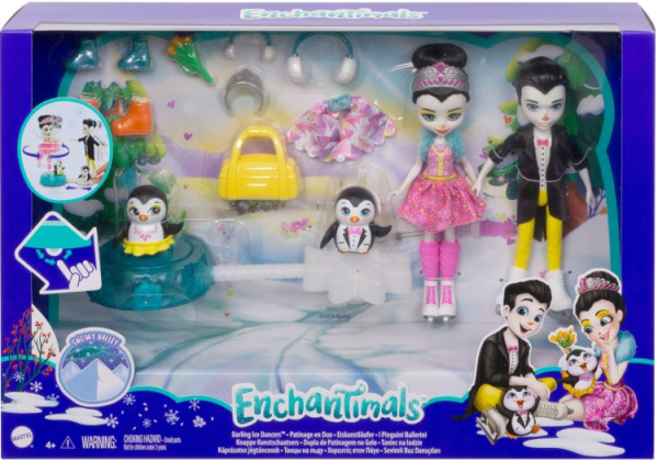 ENCHANTIMALS GJX49 ZIMOWY TANIEC NA LODZIE	 