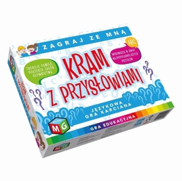 GRA EDUKACYJNA KRAM Z PRZYSLOWIAMI SLOWNICTWO 
