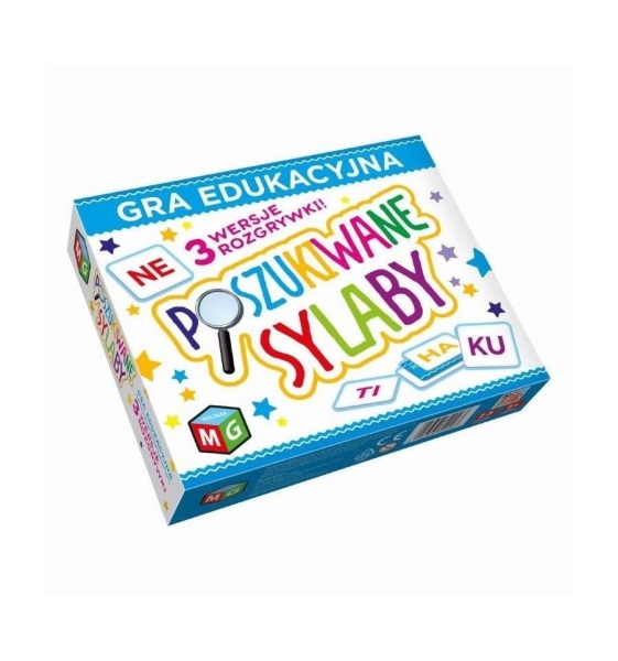GRA EDUKACYJNA POSZUKIWANE SYLABY WZROK CZYTANIE