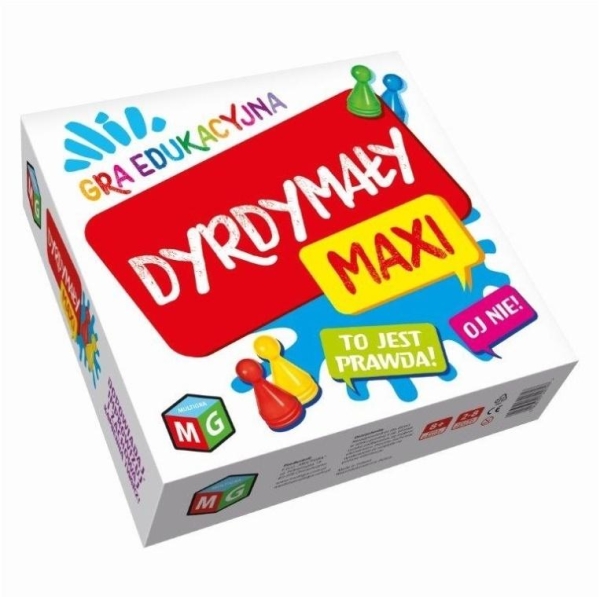 GRA EDUKACYJNA DYRDYMALY MAXI WYOBRAZNIA KARTY
