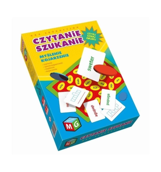 GRA EDUKACYJNA CZYTANIE SZUKANIE ZAANGAZOWANIE 