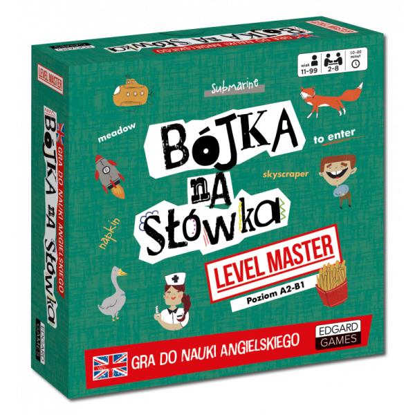 BOJKA NA SLOWKA LEVEL MASTER GRA DO NAUKI ANGIELSKIEGO