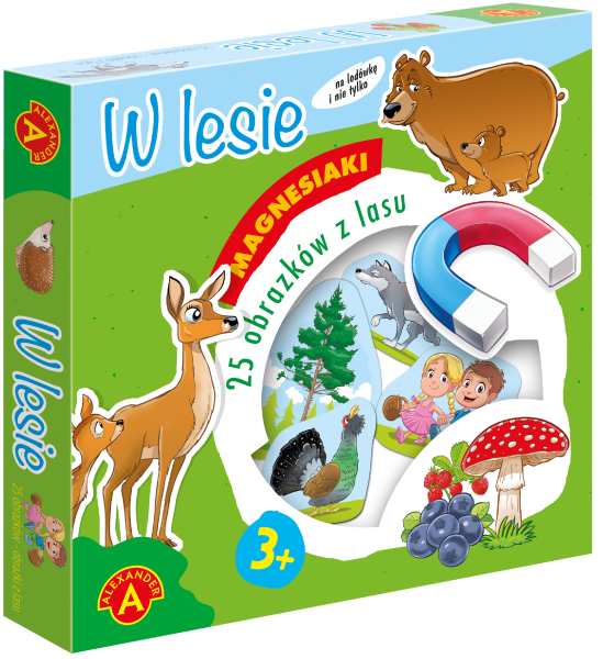 GRA EDUKACYJNA DLA DZIECI MAGNESIAKI W LESIE