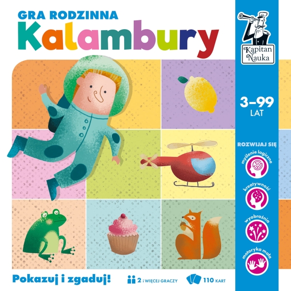 KAPITAN NAUKA KALAMBURY GRA RODZINNA EDUKACYJNA