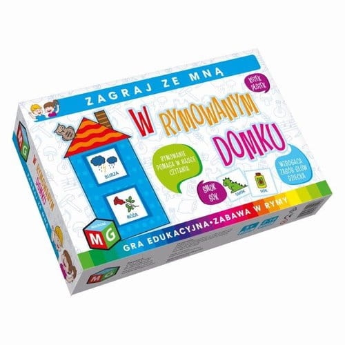 ZAGRAJ ZE MNA W RYMOWANYM DOMKU GRA EDUKACYJNA 