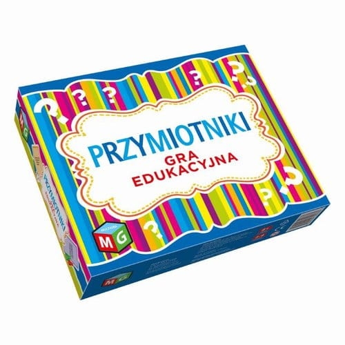 GRA EDUKACYJNA PRZYMIOTNIKI MULTIGRA WYSCIG REFLEKS