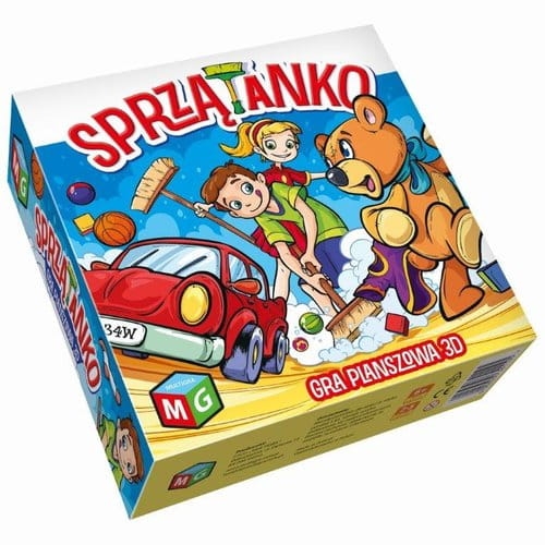 GRA EDUKACYJNA SPRZATANKO GRA 3D ZABAWA 