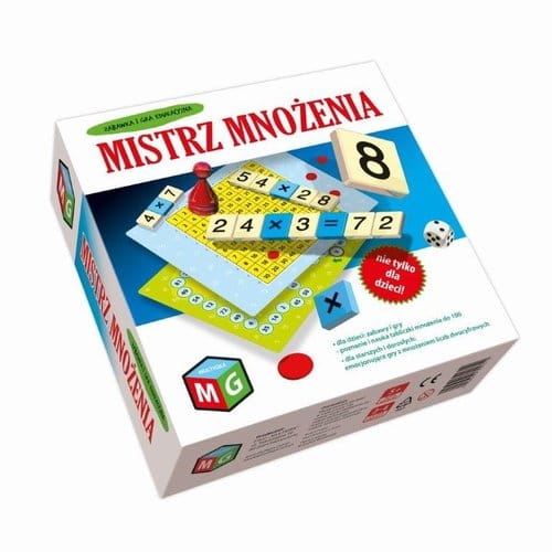ZABAWKA I GRA EDUKACYJNA MISTRZ MNOZENIA