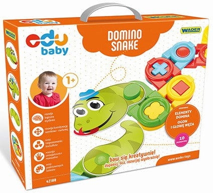 GRA EDUKACYJNA DOMINO SNAKE KOORDYNACJA WZROK 