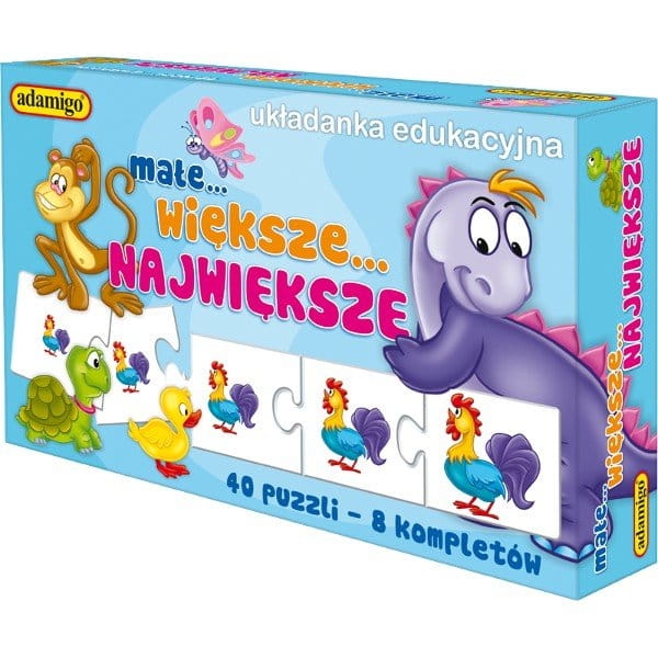 MATEMATYCZNA GRA MAŁE WIĘKSZE NAJWIĘKSZE 