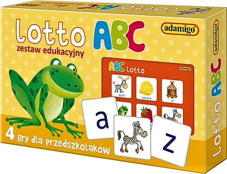 LOTTO ABC GRA EDUKACIJNA DLA PRZEDSZKOLAKÓW