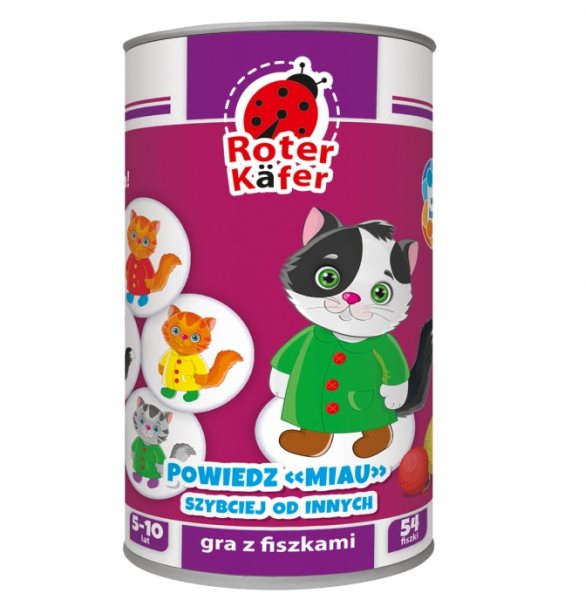 POWIEDZ MIAU SZYBCIEJ OD INNYCH GRA Z FISZKAMI