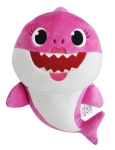 ŚPIEWAJĄCA MASKOTKA PACYNKA MOMMY SHARK RÓŻOWA