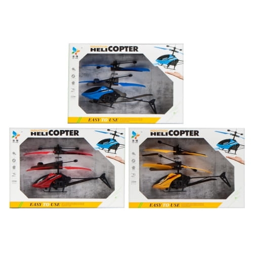 HELIKOPTER LATAJĄCY MIX WZORÓW ZABAWKA 